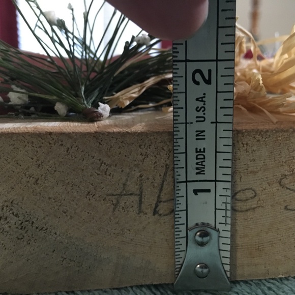 Handmade wooden Snowman - Picture 11 of 12